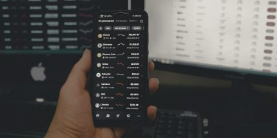 person holding black android smartphone